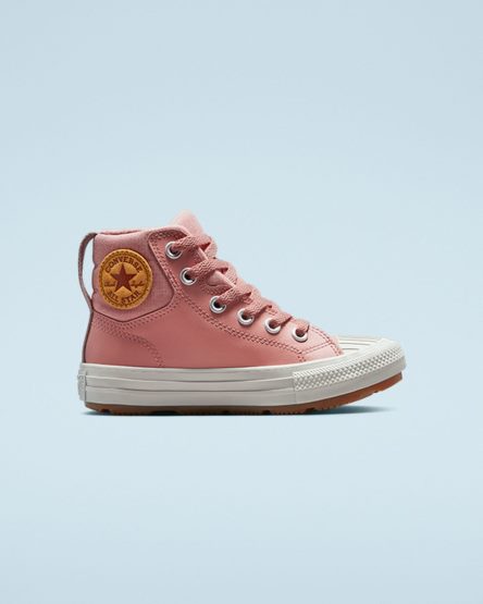 Zapatillas Altas Converse Cuero Chuck Taylor All Star Berkshire Boot Color Niña Rosas | PE 4P28L0